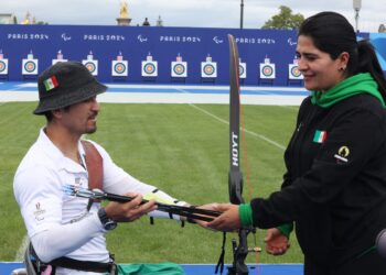 Samuel Molina afina puntería en la sede de los Juegos Paralímpicos de París