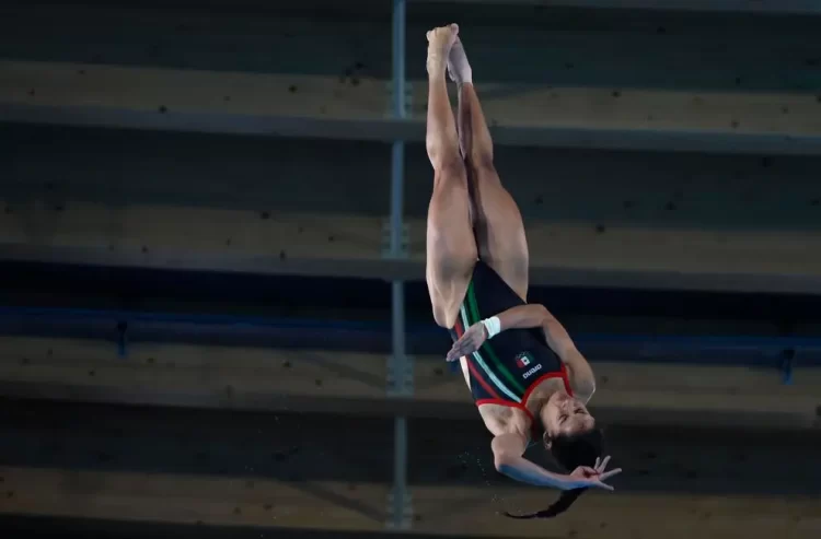 Mexicanas Agúndez y Orozco quedan fuera del podio en saltos