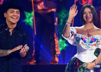 Ángela Aguilar sorprende con fotos de su boda en aniversario con Nodal