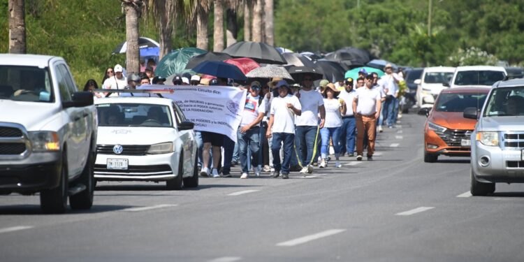 Marchan contra reforma trabajadores del Poder Judicial