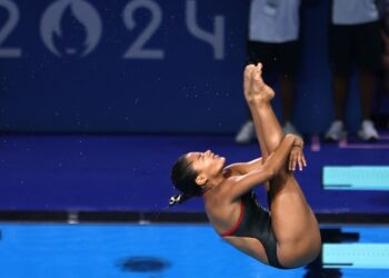 Alejandra Estudillo avanza a la final de trampolín 3m en su debut olímpico