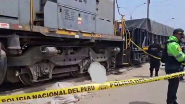 Trágico accidente en Lima: joven muere al ser alcanzado por un tren