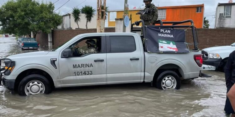 Supervisan Estado y Municipio afectaciones por “Francine” en Matamoros, Tamaulipas