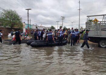 Plan Marina a fase de recuperación, tras brindar apoyos a población de Matamoros por las lluvias 