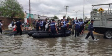 Plan Marina a fase de recuperación, tras brindar apoyos a población de Matamoros por las lluvias 