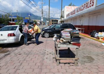 Invita Gobierno de Victoria a sumarse a campaña de reciclaje de libros y cuadernos.