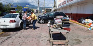 Invita Gobierno de Victoria a sumarse a campaña de reciclaje de libros y cuadernos.