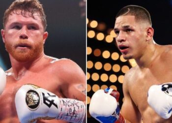 ‘Canelo’ y Berlanga libran la báscula; cruzan tensas miradas