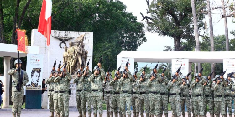 Preside Américo Villarreal ceremonia del 177 aniversario de la gesta de los Niños Héroes en Cd. Victoria