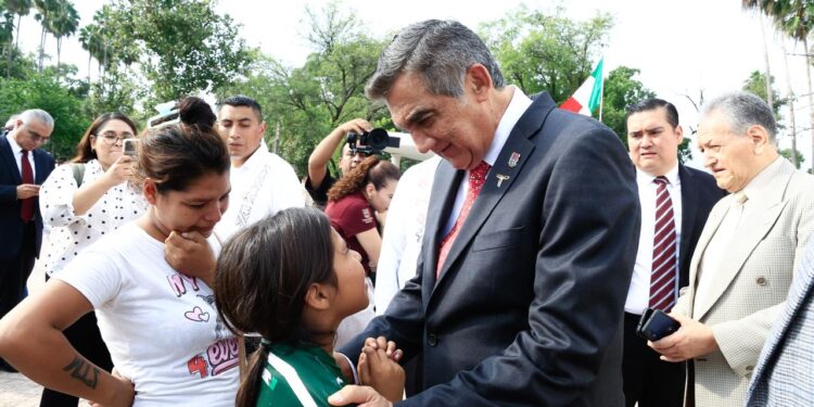 Preside Américo Villarreal ceremonia del 177 aniversario de la gesta de los Niños Héroes en Cd. Victoria