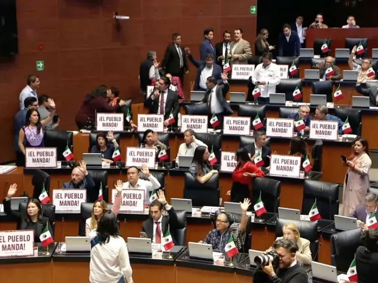 Morena y aliados declaran constitucionalidad de reforma judicial en el Senado