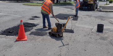 Rehabilita Gobierno de Victoria accesos y calles dañadas por recientes lluvias.