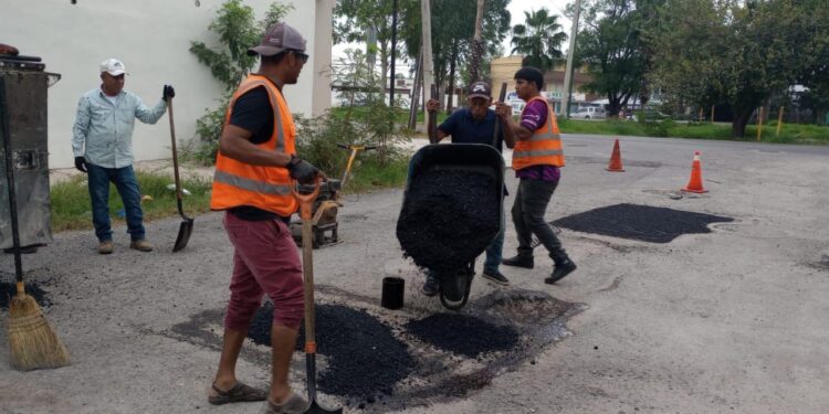Rehabilita Gobierno de Victoria accesos y calles dañadas por recientes lluvias.