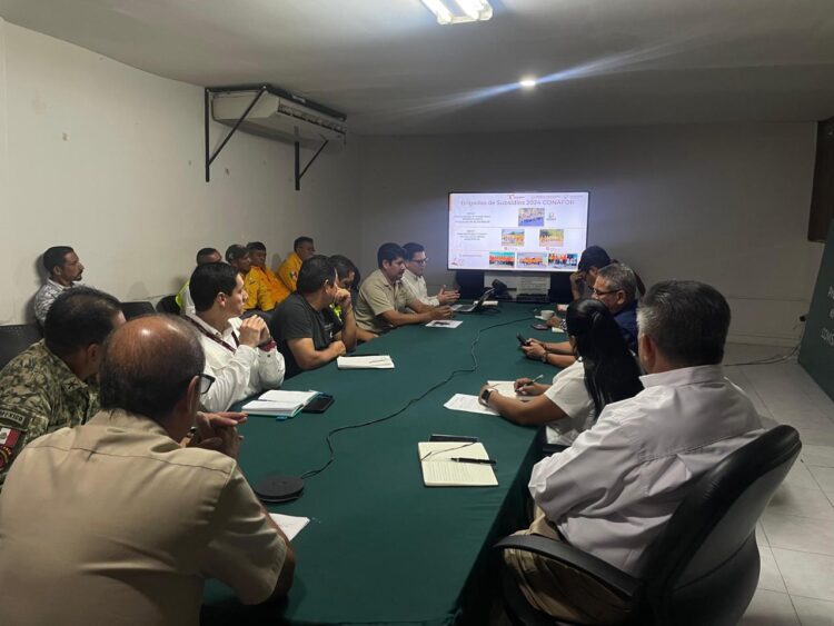 Realizan Segunda Reunión Ordinaria del Comité Estatal de Manejo del Fuego 