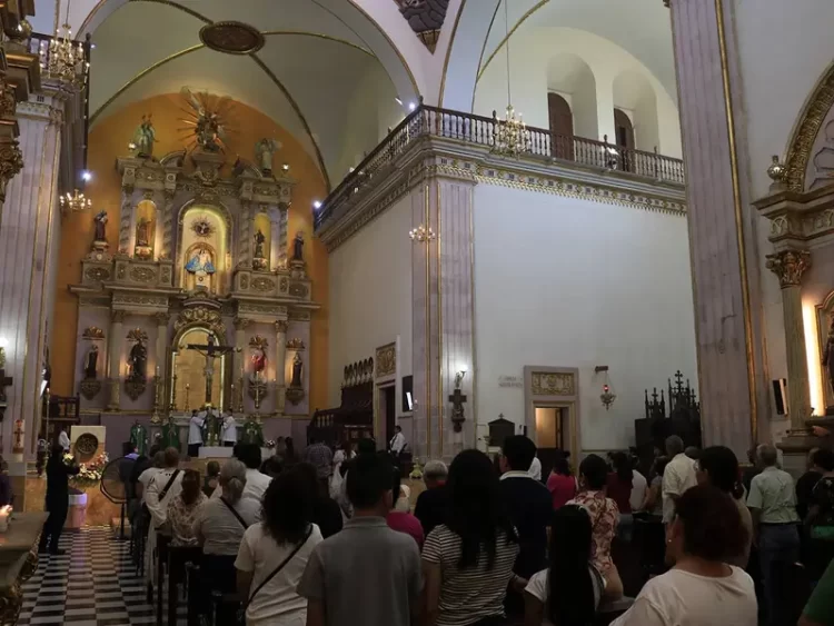 Iglesia Católica de Sinaloa celebra misa por retorno de paz a Culiacán