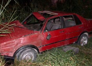 Joven de 26 años muere al volcar auto en libramiento Naciones Unidas de Cd. Victoria