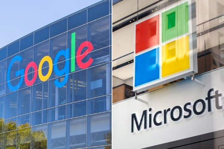 Google acusa a Microsoft de limitar la competencia en servicios de nube en Europa