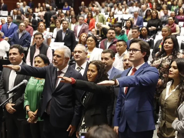 Sebastián Ebrard, rinde protesta como diputado federal; también regresa Jesús Nader