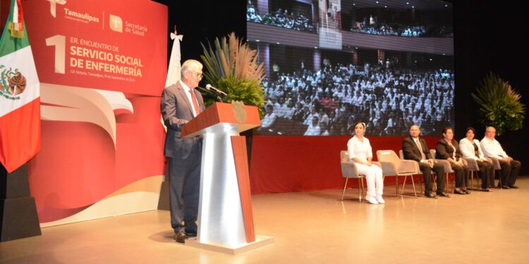 Inauguran Encuentro Nacional de Servicio Social de Enfermería en Tamaulipas