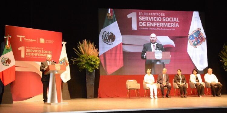 Inauguran Encuentro Nacional de Servicio Social de Enfermería en Tamaulipas