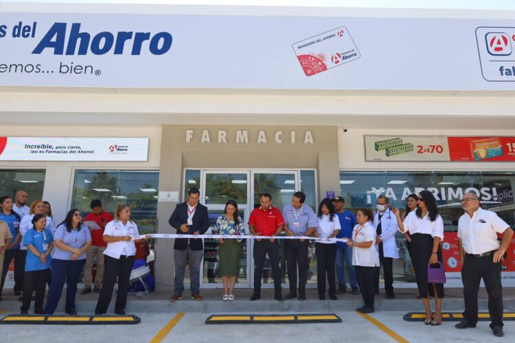 Farmacias del Ahorro abren segunda de nueve farmacias en Cd. Victoria, generará 160 empleos