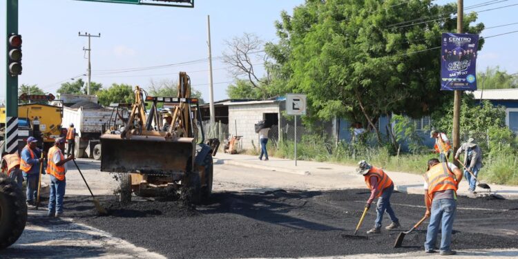 Resuelve Gobierno de Victoria problemática vial en cruce de la Col. Moderna