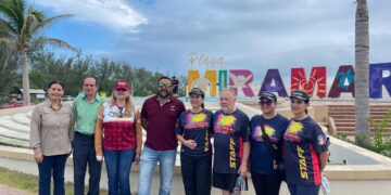 Realizan Turismo una jornada de limpieza en la Playa Miramar de Cd. Madero