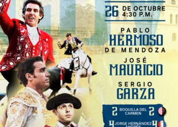 El Adiós de Pablo Hermoso de Mendoza en Cd. Victoria el 26 de octubre