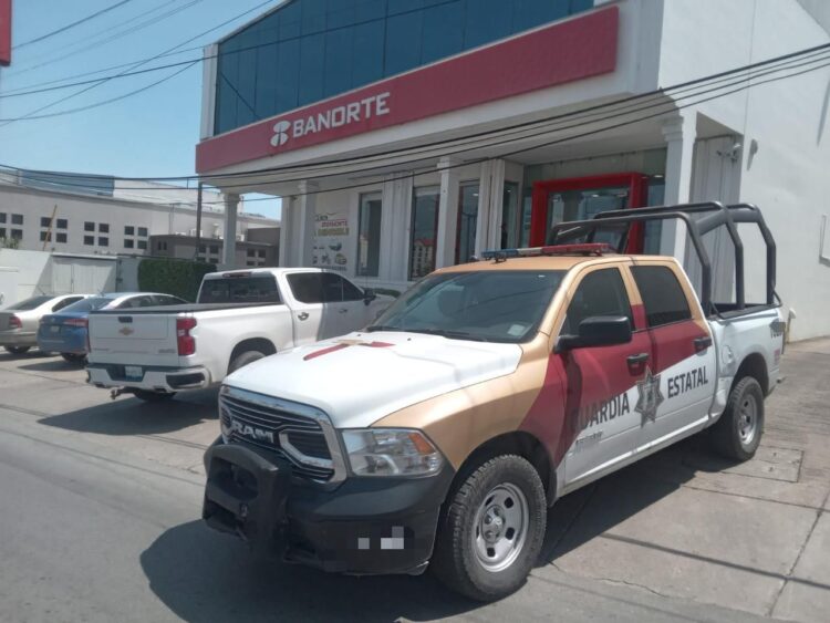 Bancos y cajeros con vigilancia permanente de la Guardia Estatal