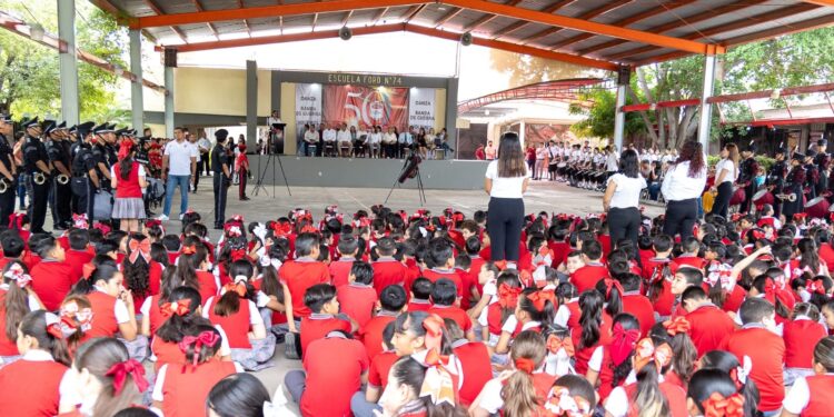 Celebran el 50 aniversario de la Escuela Primaria ‘Ford 74’ de Cd. Victoria