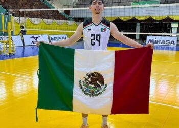 Reynosense Lorenzo Martínez logra medalla para la Selección Mexicana Sub-23 de voleibol