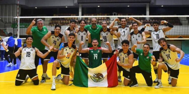Reynosense Lorenzo Martínez logra medalla para la Selección Mexicana Sub-23 de voleibol