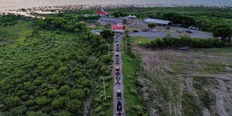 Brillan pescadores en la final de la Copa Tamaulipas 2024 en la presa Vicente Guerrero