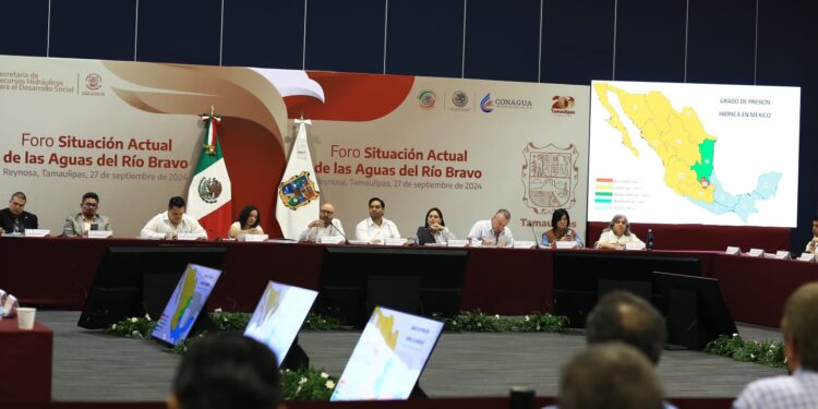 Acuerdan plan para mejorar la disponibilidad de agua en el norte de Tamaulipas
