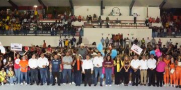 Inaugura Dámaso Anaya la fiesta deportiva del Interfacultades UAT 2024