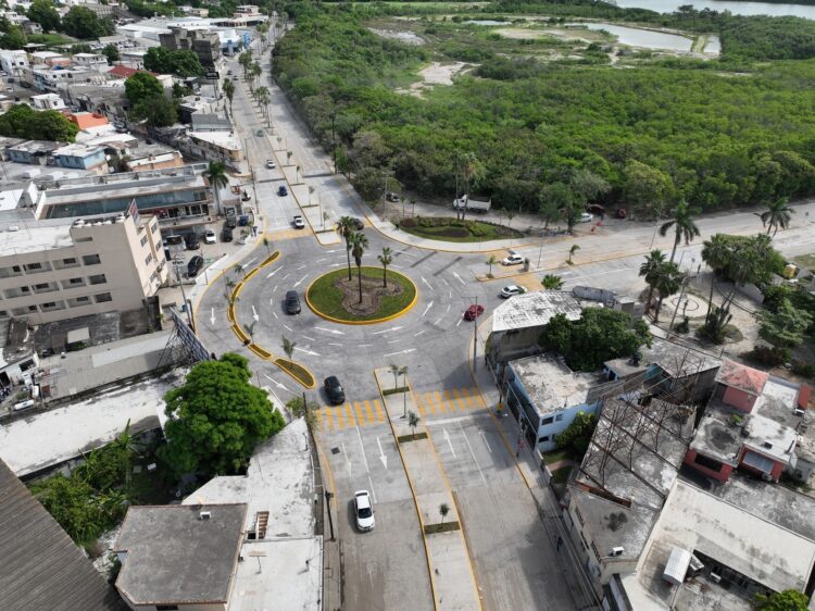 Gobierno de Américo Villarreal construye Glorieta Bicentenario en Tampico