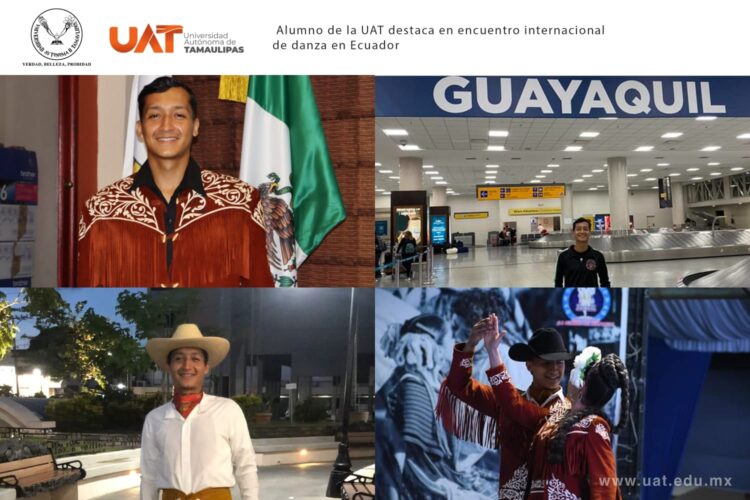 Alumno de la UAT representa a México en Encuentro Internacional de Danza en Ecuador