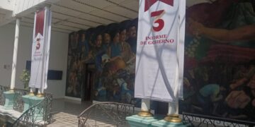 Lista sede para 3er Informe de Gobierno de Eduardo Gattás este martes