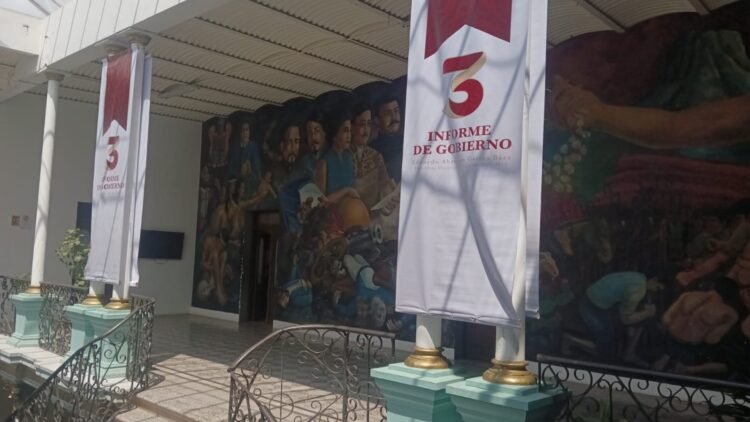 Lista sede para 3er Informe de Gobierno de Eduardo Gattás este martes