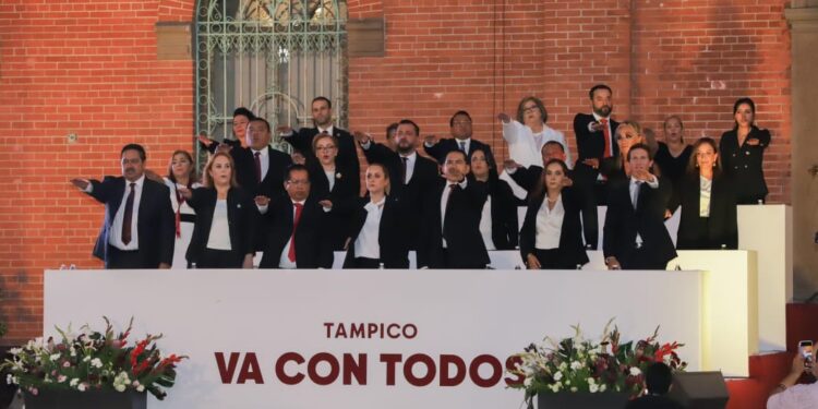 Mónica Villarreal rinde protesta como alcaldesa de Tampico, periodo 2024-2027