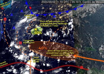 Continuarán las lluvias en Tamaulipas
