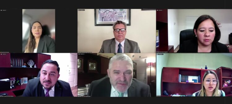 Reaparece Edgar Danés en sesión no presencial del TRIELTAM y desecha 3 impugnaciones