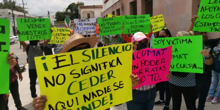 Piden al gobernador apoyo para regularizar asentamiento