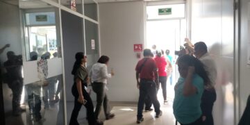 Realizan simulacro de emergencia en la Torre Bicentenario de Cd. Victoria