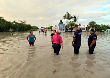 Lluvias causan inundaciones en San Fernando