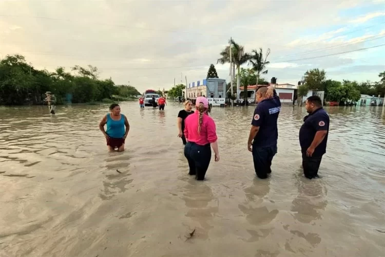 Lluvias causan inundaciones en San Fernando