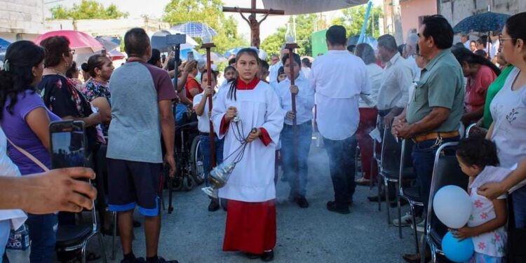 Inauguran templo católico “Nuestra Señora de la Paz” en Col. Moderna de Cd. Victoria