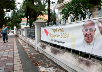 El papa se reunirá con autoridades y fieles en Singapur