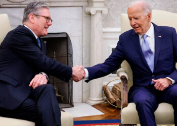 Reunión entre Starmer y Biden se centrará en crisis globales