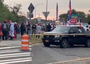 Encuentran explosivos en un coche cercano a lugar de mitin de Donald Trump